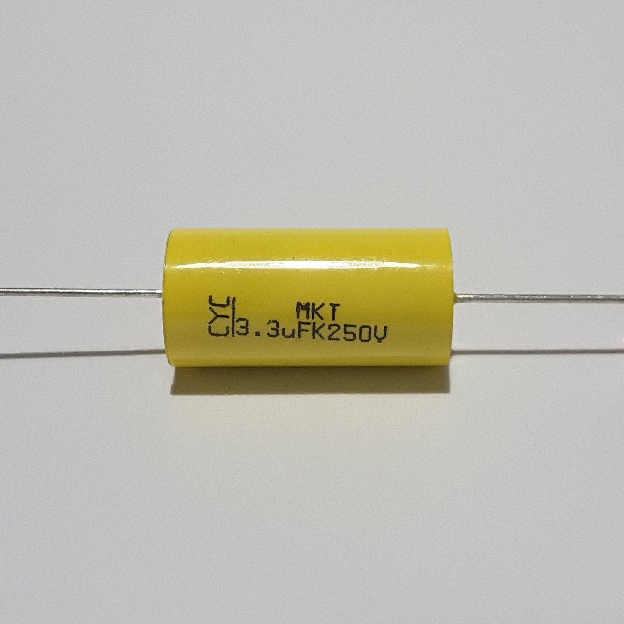 3.3UF 250V Axial Polyester Kondansatör - Silindir Şeklinde ( 2 ADETLİK PAKET )