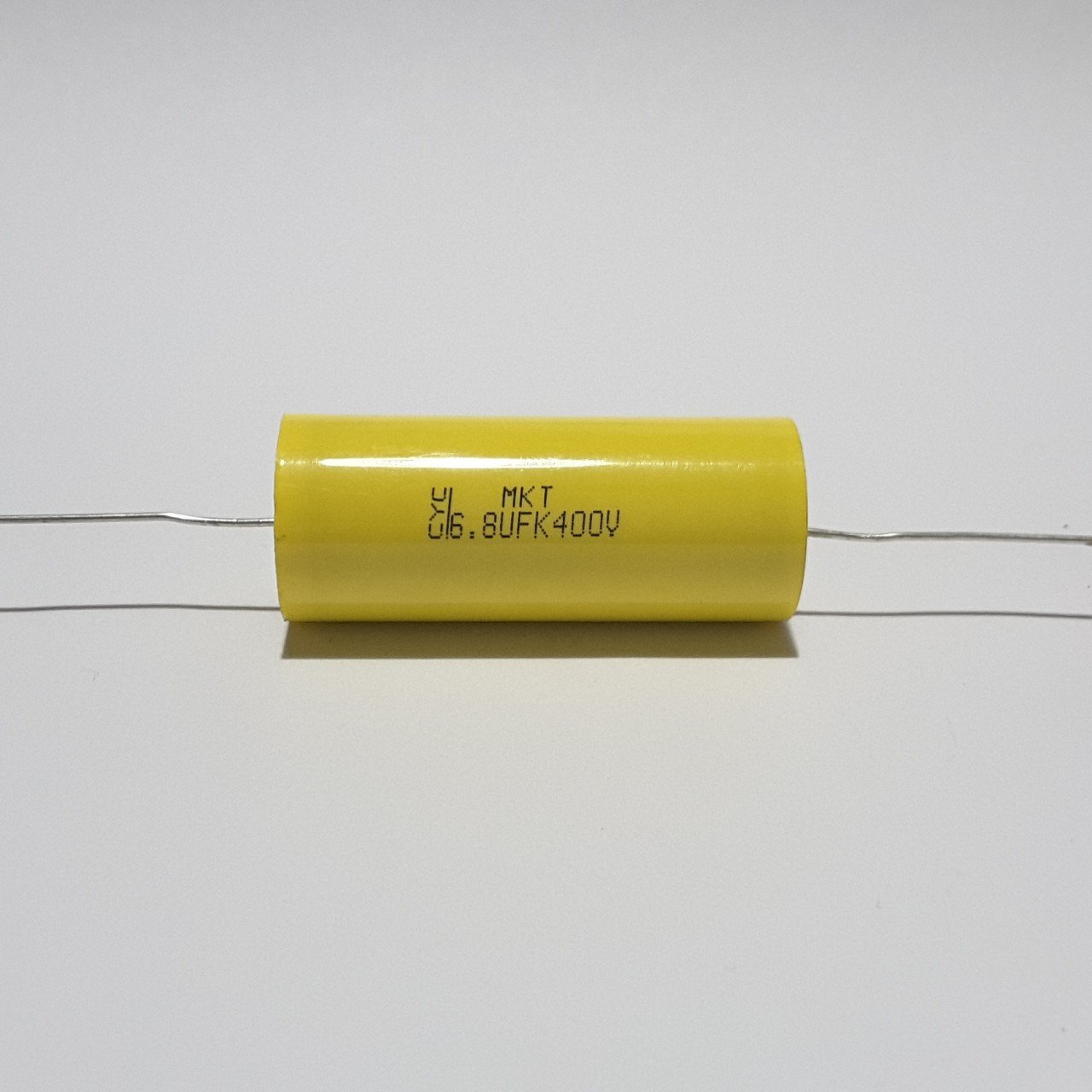 6.8UF 400V Axial Polyester Kondansatör - Silindir Şeklinde ( 2 ADETLİK PAKET )