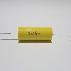 6.8UF 400V Axial Polyester Kondansatör - Silindir Şeklinde ( 2 ADETLİK PAKET )