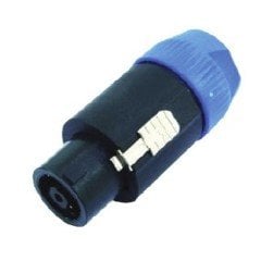 PL-001 , 4 PİN SPEAKON JAK - KISA MODEL
