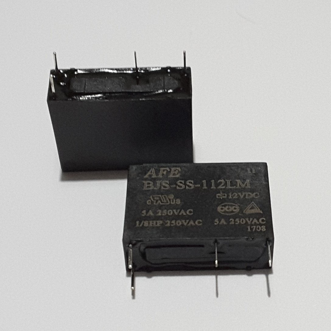 12V Kombi Rölesi - 4 Pin - İnce Tip (BJS-SS-112LM)
