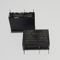 12V Kombi Rölesi - 4 Pin - İnce Tip (BJS-SS-112LM)