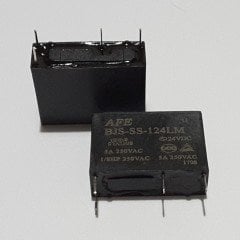 24V Kombi Rölesi - 4 Pin - İnce Tip (BJS-SS-124LM)