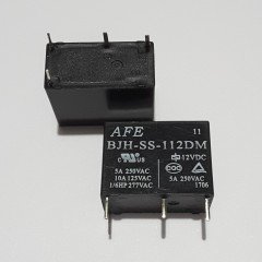 12V Kombi Rölesi - 4 Pin - Kalın Tip (BJH-SS-112DM)
