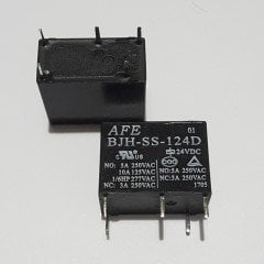 24V Kombi Rölesi - 5 Pin - Kalın Tip (BJH-SS-124D)