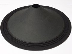 38CM HOPARLÖR KAĞIDI ( SİYAH ) DELİK ÇAPI: 4CM , DERİNLİK: 9CM