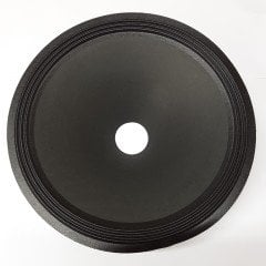 38CM HOPARLÖR KAĞIDI ( SİYAH ) DELİK ÇAPI: 6CM , DERİNLİK: 10CM