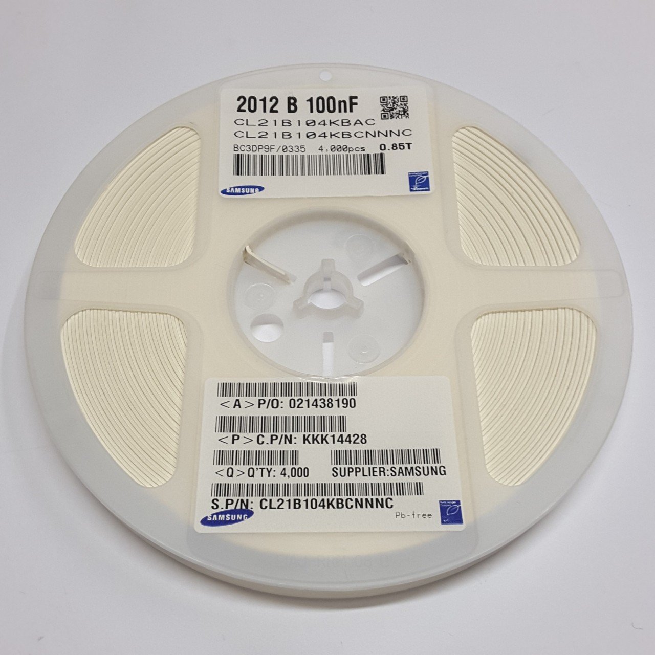 100NF 805 KILIF 50V %10 X7R SMD SERAMİK KONDANSATÖR ( 4000 ADETLİK RULO )