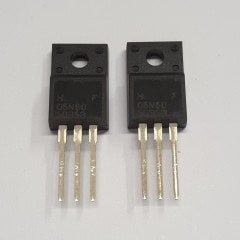 6N60 - 6A 600V MOSFET, İZOLELİ ( 2 ADETLİK PAKET )
