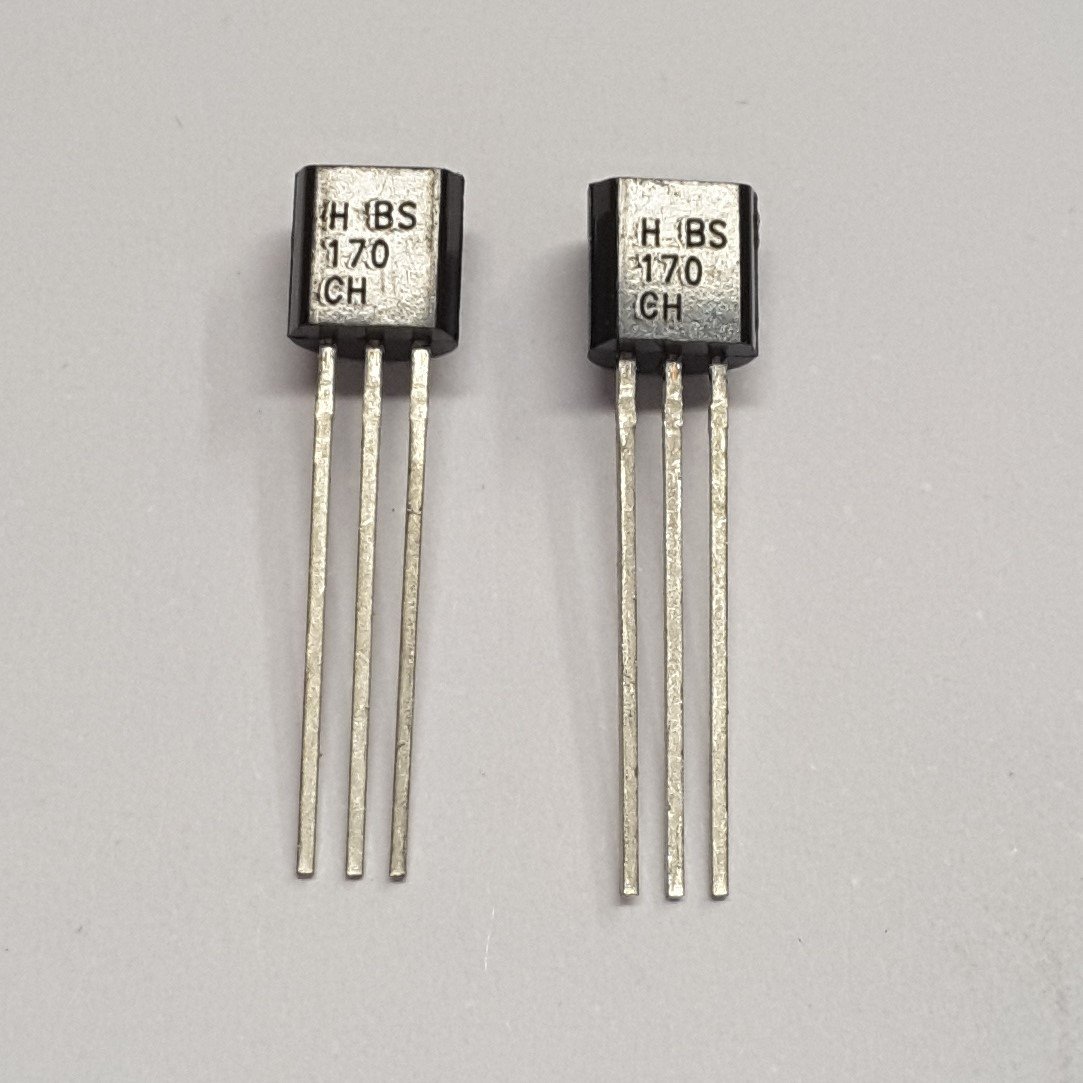 BS170 MOSFET TO-92 Kılıf ( 10 ADETLİK PAKET )