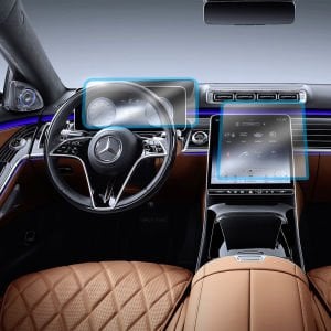 MERCEDES BENZ S-CLASS MAYBACH 2021 MULTİMEDYA EKRAN PPF KAPLAMA