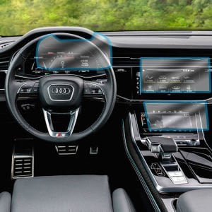 AUDI SQ8 2021 MULTİMEDYA EKRAN PPF KAPLAMA