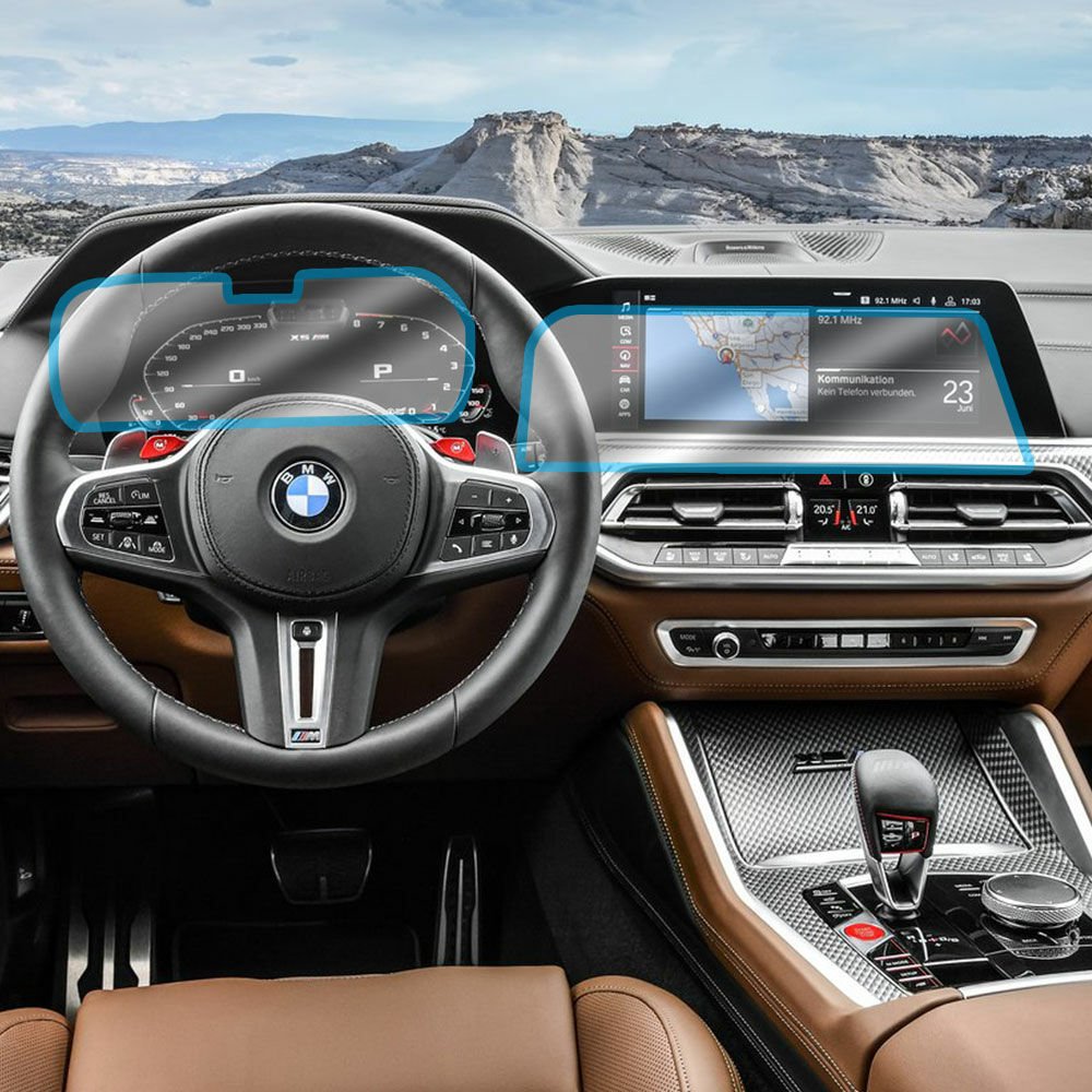 BMW X5 2020 MULTİMEDYA EKRAN PPF KAPLAMA