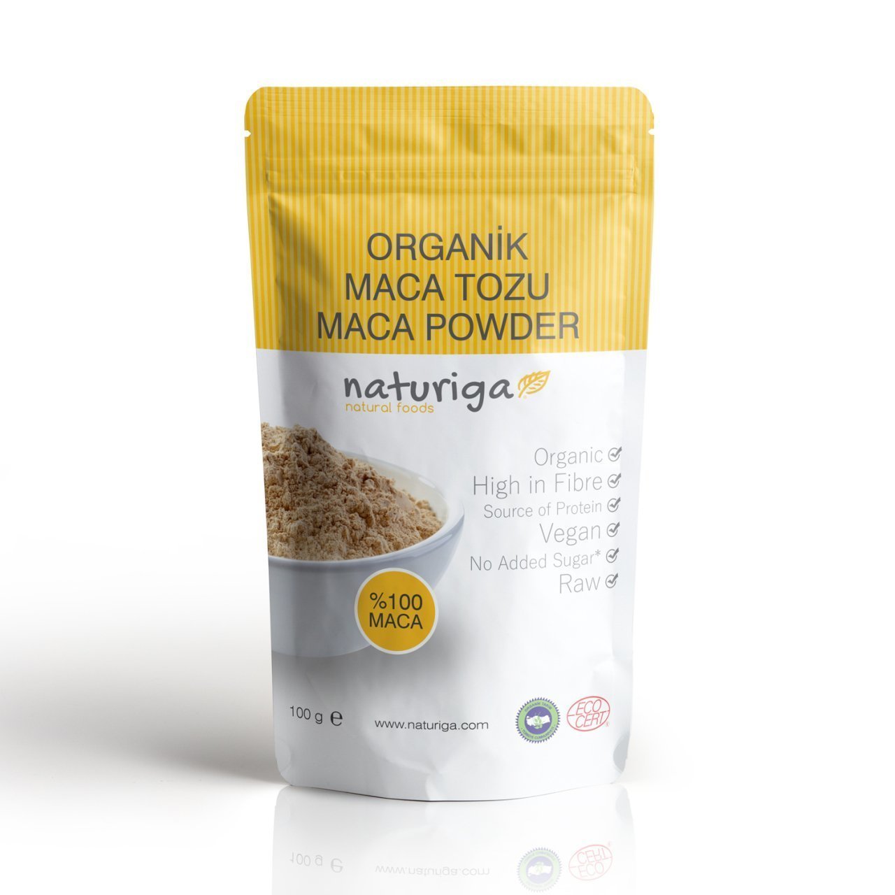 Organik Maca Kökü Tozu (100gr)