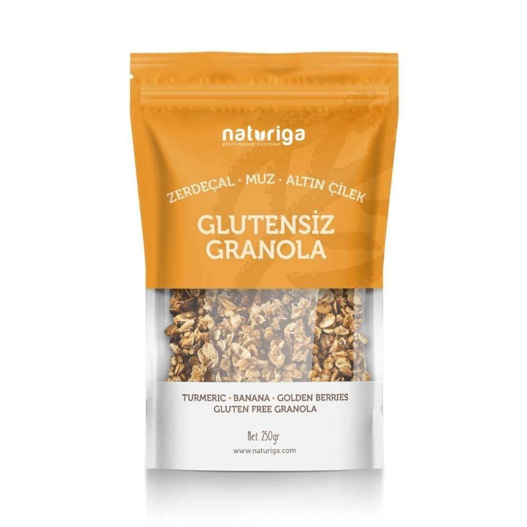 Glutensiz Zerdeçal & Altın Çilek Granola(250 gr)