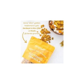 Glutensiz Zerdeçal & Altın Çilek Granola(250 gr)