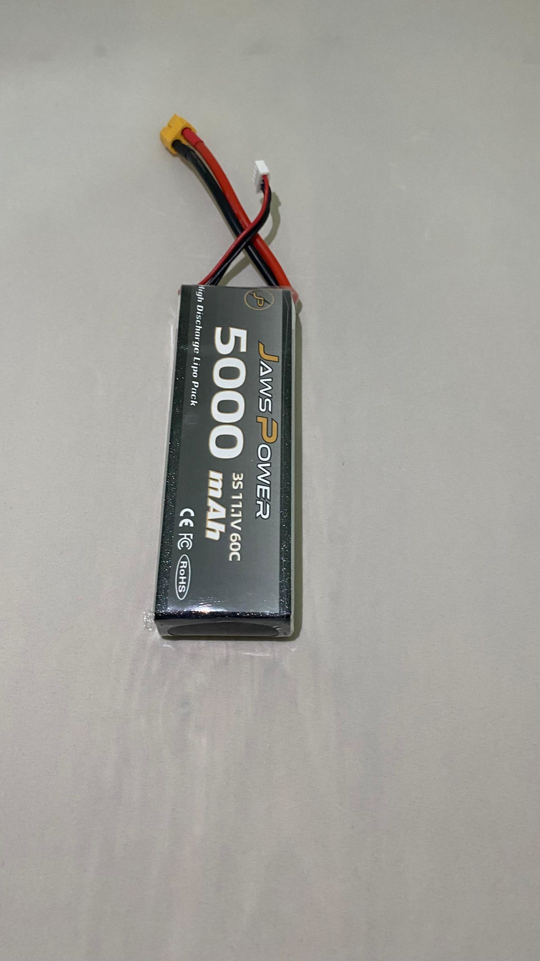 JawsPower 5000 mAh 3S (60C)LiPo Drone Bataryası