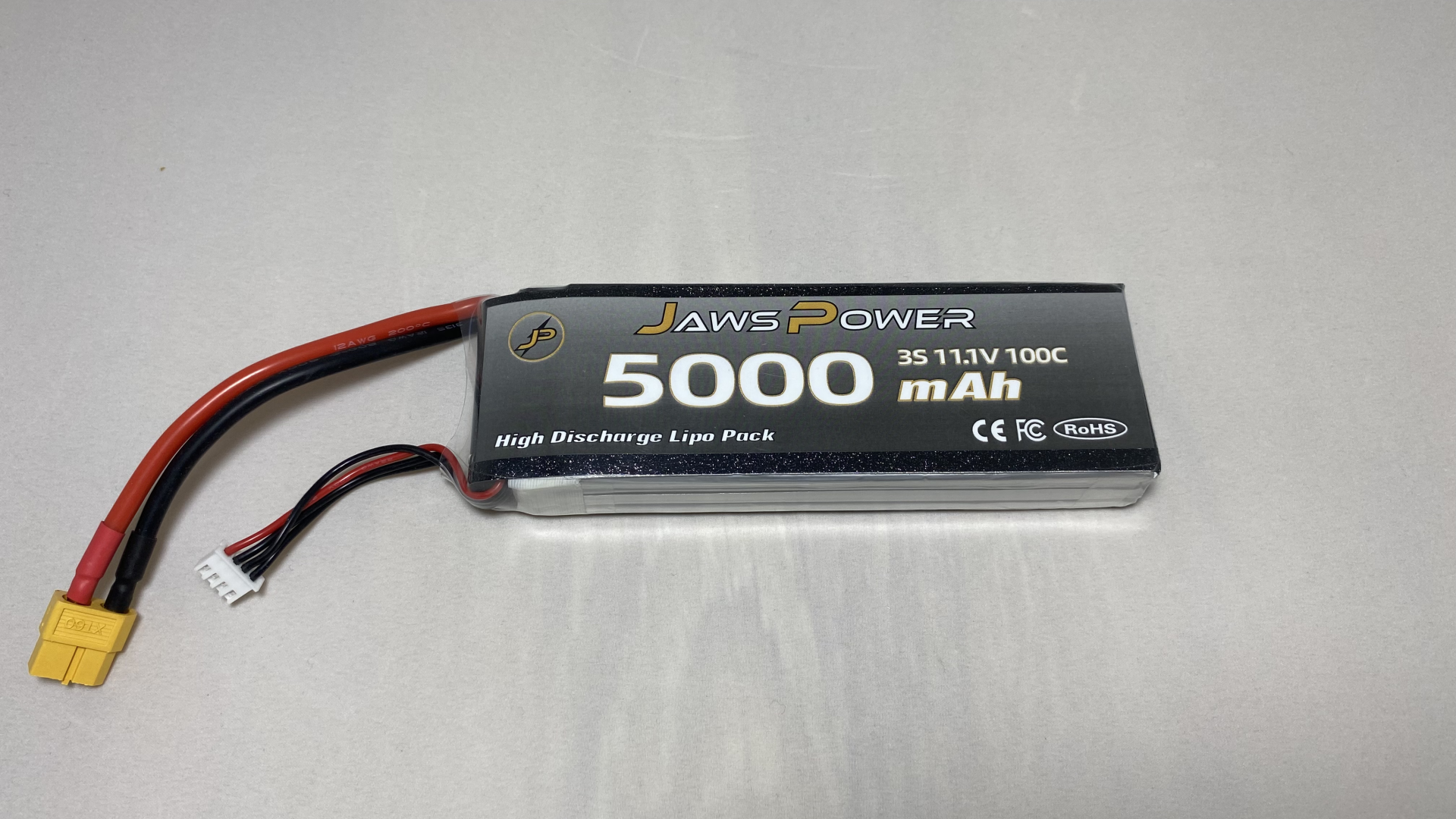 JawsPower 5000 mAh 3S (100C)LiPo Drone Bataryası
