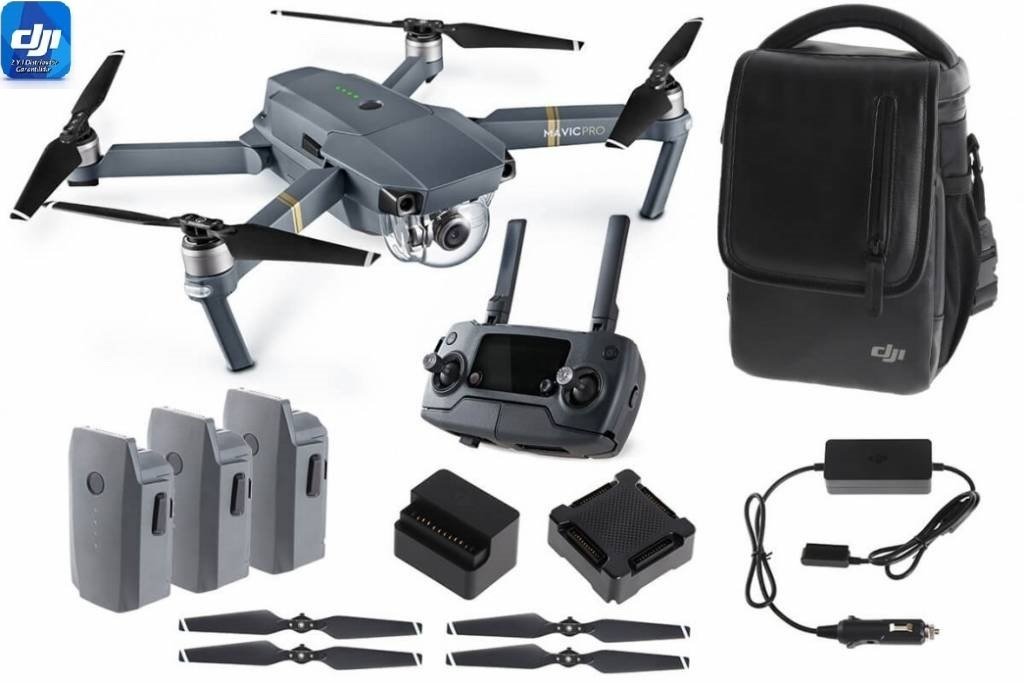 DJI Mavic Pro Drone Ekstra Bataryalı (Fly More Combo Set )