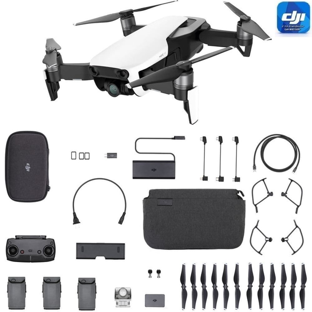 DJI Mavic Air Fly More Combo + İHA-1 Eğitimi (DJI Resmi Distribütör Garantilidir)