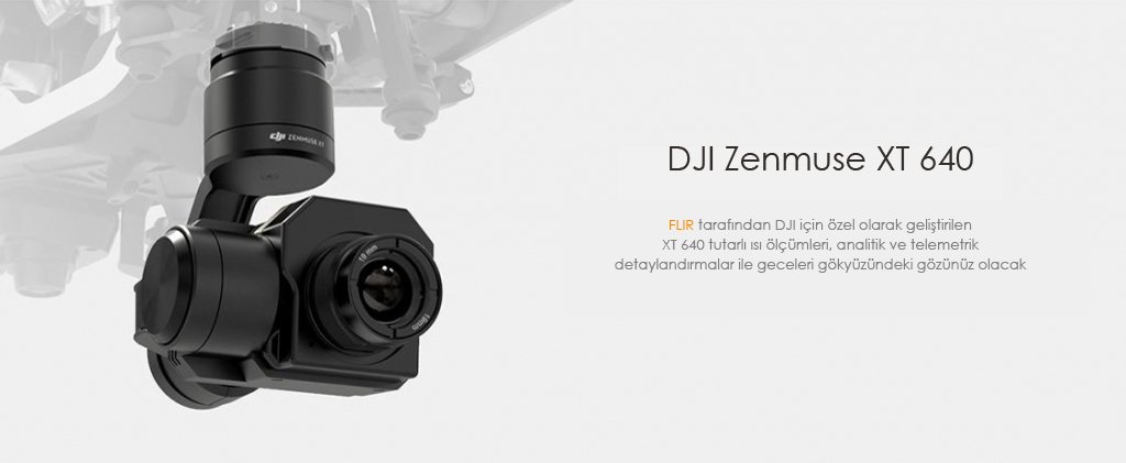 DJI Zenmuse XT 640 FAST Termal Kamera Gimbal