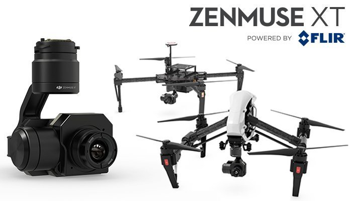 DJI ZENMUSE XT Termal Drone Kamerası