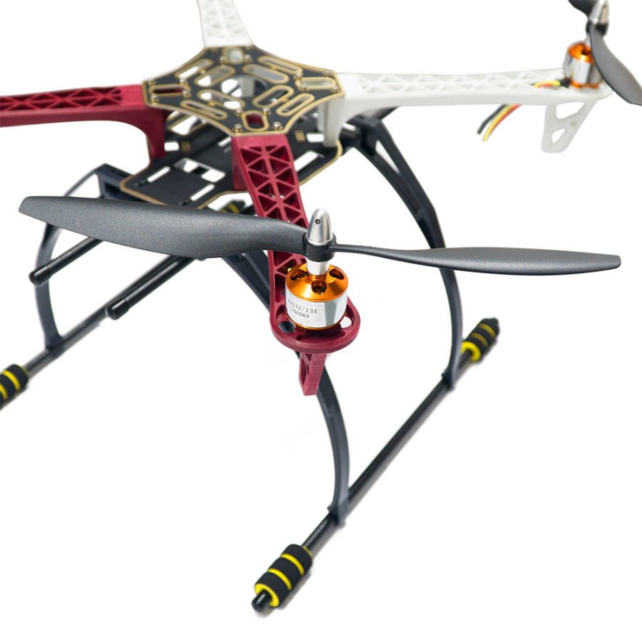 Corps de drone quadrirotor ZMR F450 + Kit d'alimentation XXD2212 Moteur 1000KV + ESC 30A + Ensemble d'hélices 1045