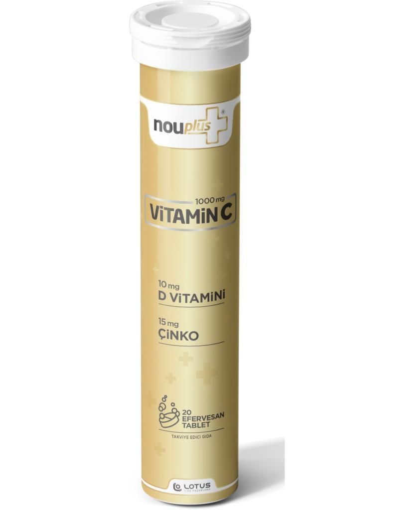 Nouplus C Vitamini 20 Efervesan Tablet