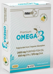 NOUPLUS OMEGA3 PREMİUM 60 KAPSÜL