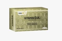 NOUPLUS VİTAMİN D3K2 SOFTJEL KAPSÜL