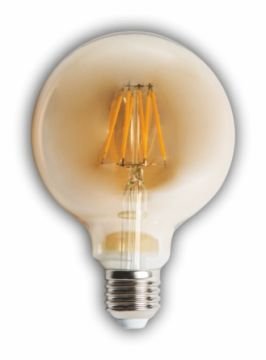 Rustik Led Glop Ampul Amber 6W G9 E27 Cata CT-4286