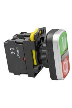 Gwest A5-11RD-110 1NO+1NC Led Işıklı İkiz Buton