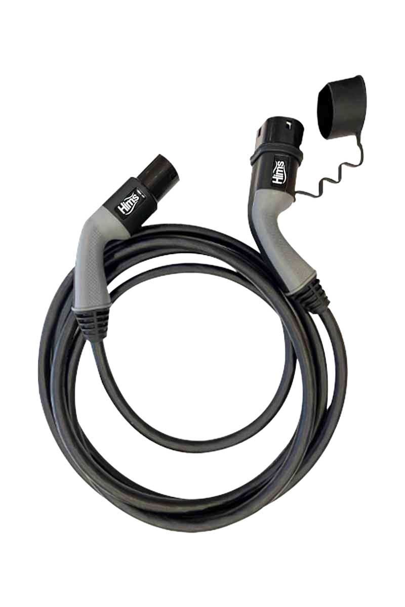 Destekli Elektrikli Araç Şarj Kablosu  22kW 8m Hims HCC-22T2-8