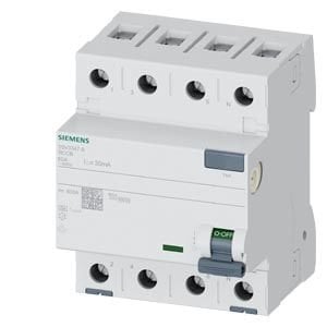 Siemens 3x80 30Ma Kaçak Akım Rölesi