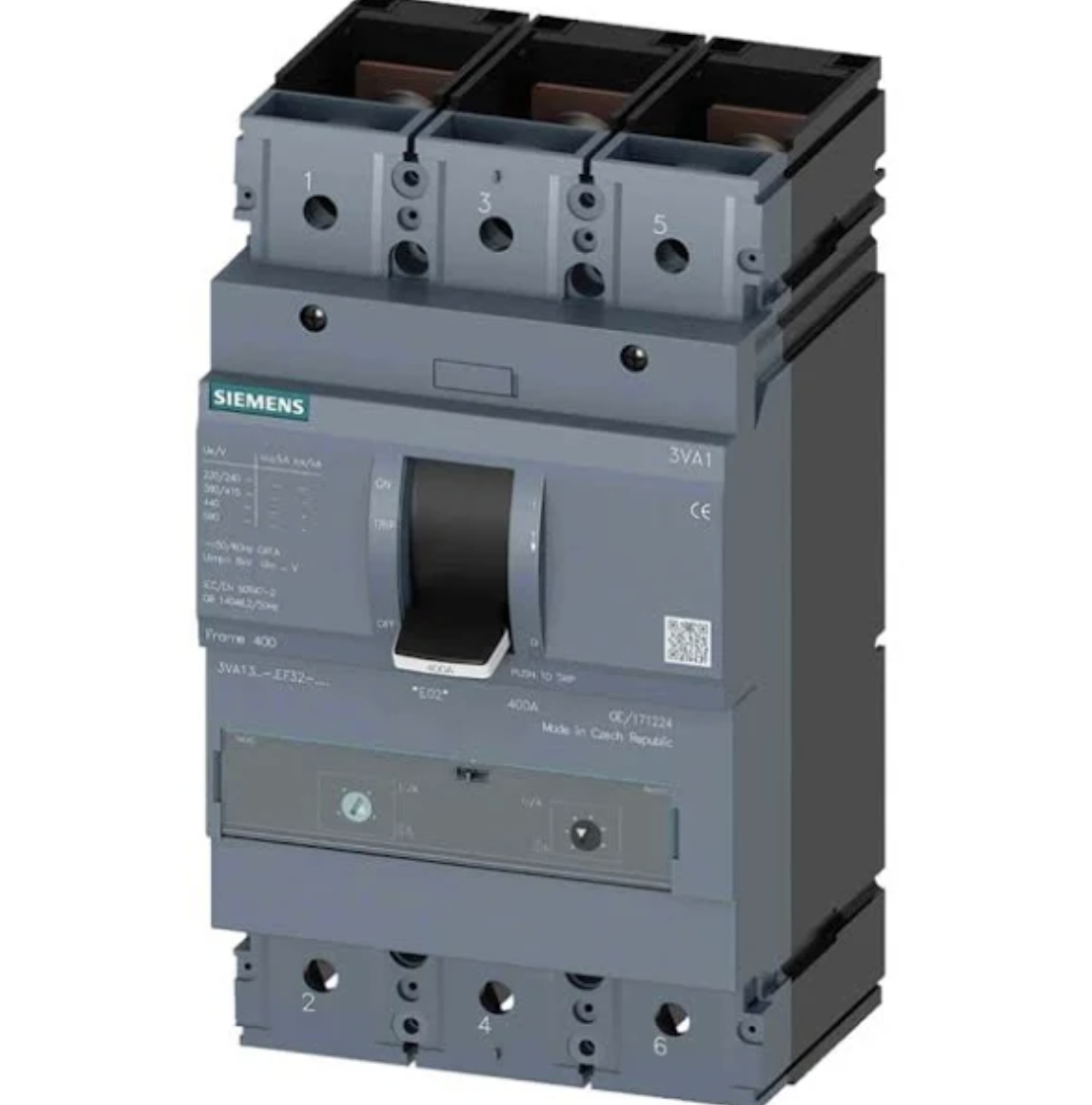 Kompakt Şalter 280-400A 55kA Siemens 3VA1340-5EF32-0AA0