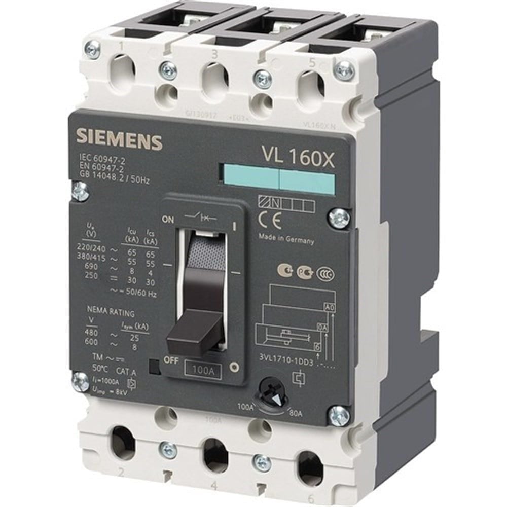 Kompak Şalter 50-63A Siemens 3VL1706-1DD33-0AA0