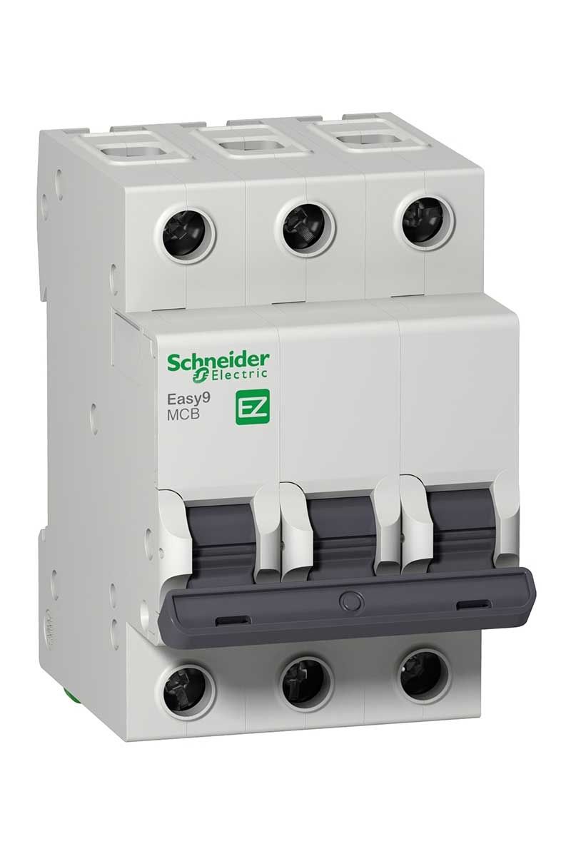 Schneider EZ9F34310 EASY9 3P 10A 45kA C Tipi Otomatik Sigorta