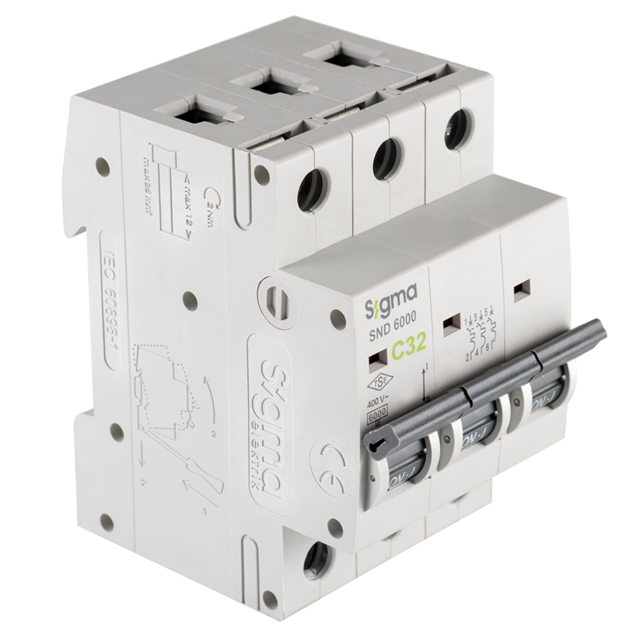 Otomatik Sigorta C3X32A 6Ka Sigma 6SM332C