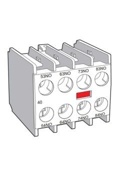 Yardımcı Kontaktör Bloğu Sac-4 2No+2Nc Sigma SAC-4M22