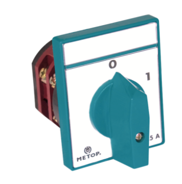 Monofaze Pako Şalter 1x25A 0-1-25A Metop MT 015 25A