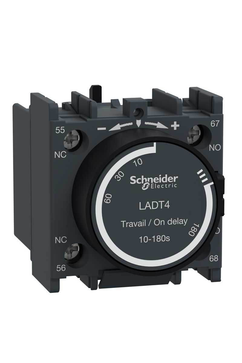 Schneider LADT4 Tesys D 1NA+1NK Vidali Kelepçeli Zaman Rölesi