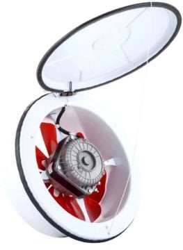 Kapaklı 160 Aspiratör ASP FANSAN TKA-160 KAPAK.