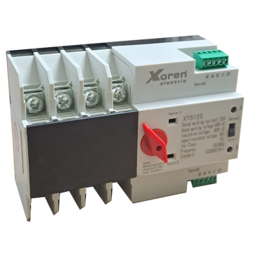 F Serisi Otomatik Transfer Şalteri 4P 125A Xkoren XTS F4-125