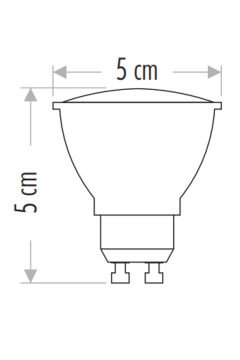 Cata 7W Led Ampul Gu10 Günışığı