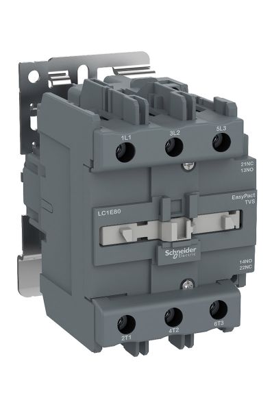 Kontaktörtör  95A 220VAC 45kW 1NK+1NA Schneider LC1E95M5