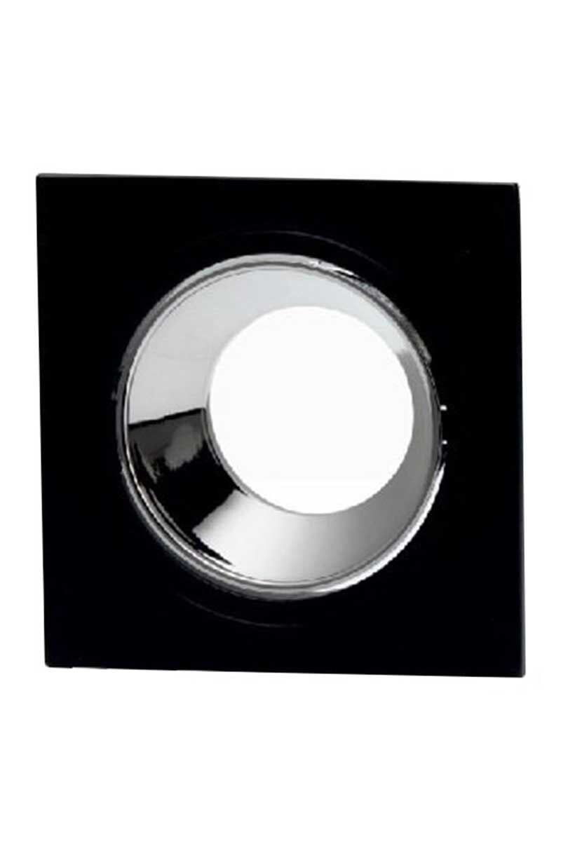 Siyah-Platin Jaguar Kare Spot Kasa  Gu10 Cata CT-5053