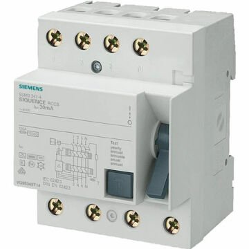 Ma Kaçak Akım Koruma Rölesi 5Sv 4X25A 300 Siemens 5SV4642-0