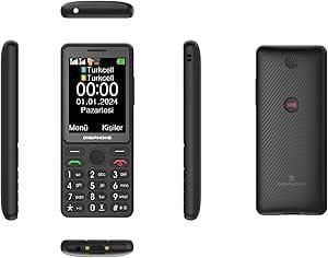DIGIPHONE S600 SİYAH TUŞLU TELEFON
