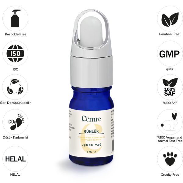 TOPTAN 6 lı Günlük Uçucu Yağı 5 Ml