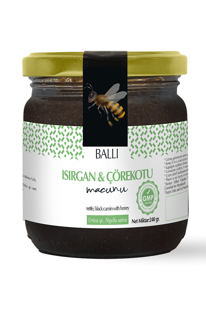 TOPTAN Isırgan+Çörekotu Macun / 240 gr